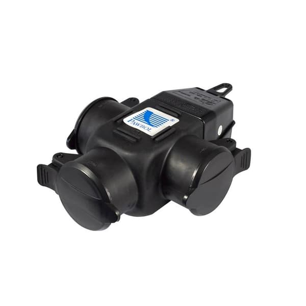 Kolmipaikkainen poltin 3x250V, 16A, IP 44