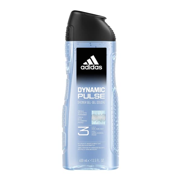 Adidas Dynamic Pulse Wash Gel 3in1 för män 400ml