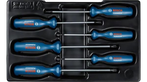 Bosch ruuvimeisselisarja 6 kpl TX
