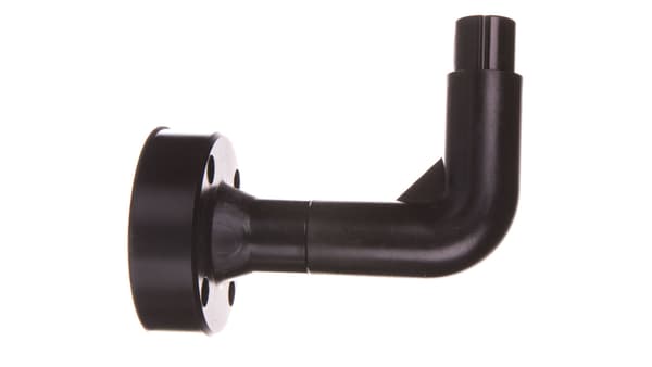 Bas med hylsa fi 70mm svart plast sidoböj 8LT7BP02