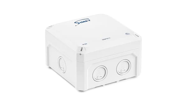 Väggbox 110x110x67mm IP66 vit SNFK11 83169006