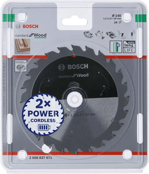 BOSCH SAV STANDARD TRÆ AKKU 140x20x24z