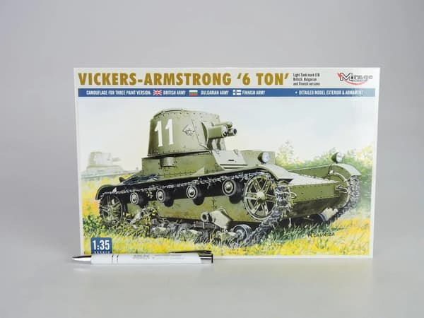 Letvægtstank Vickers-Armstrong 6 ton Mk F/B