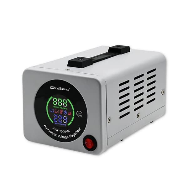 QOLTEC 50723 Automaattinen jännitteenvakain AVR 1000VA