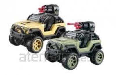 Jeep R/C med elektrisk opladerkaster