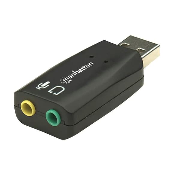 MANHATTAN-ÄÄNIKORTTI 3D VIRTUAALINEN 5.1 USB 2:een