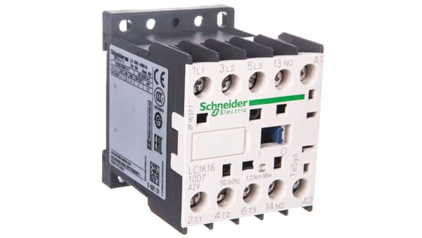 Effektkontaktor 16A 3P 42V AC 1S 0B LC1K1610D7