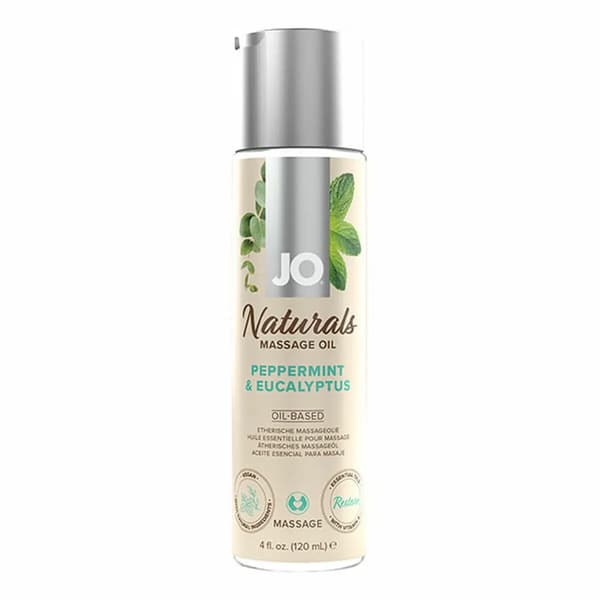 Erotisk Massageolja System Jo Pepparmynta & Eukalyptus (120 ml)