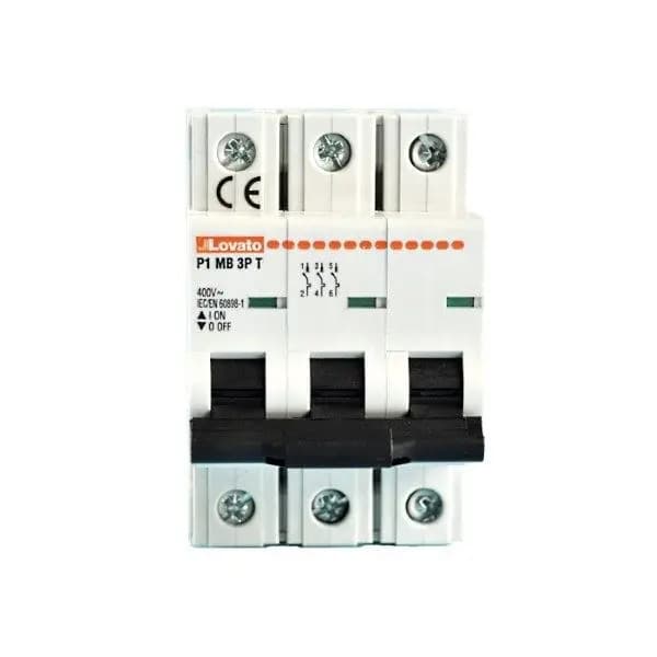 Effektbegrænser 3P 50A 10kA P1MB3PT50