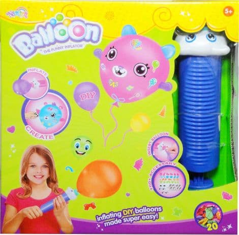Kreativt sæt - med ballonpumpe