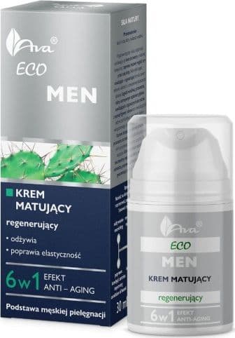 AVA Laboratorium Eco Men Regenererende Matterende Creme til Mænd 50ml