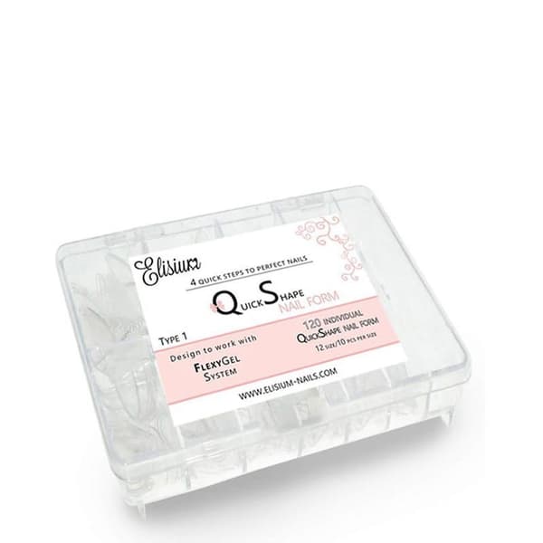 Elisium Shape Nail Form Typ1 Nagelförlängningsmallar 120st