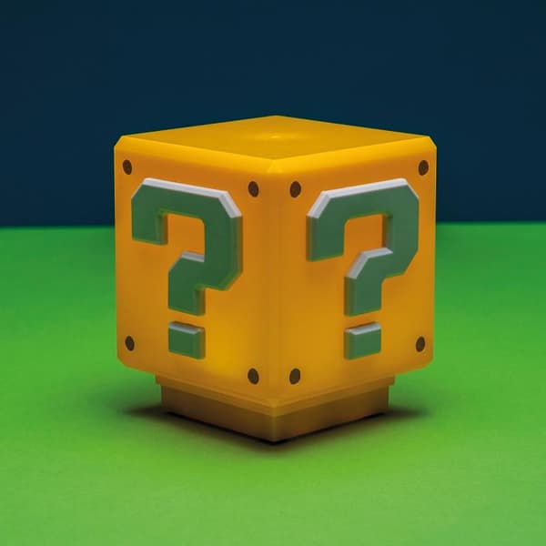 SUPER MARIO MINI FRÅGETECKENBLOCK PALADONE NATTLA