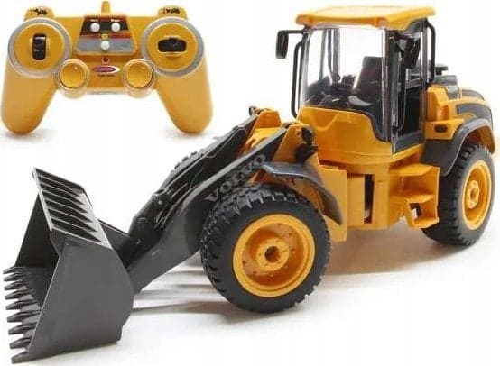 Jamara RC hjulladdare L50 Volvo gul utan batteri 6+