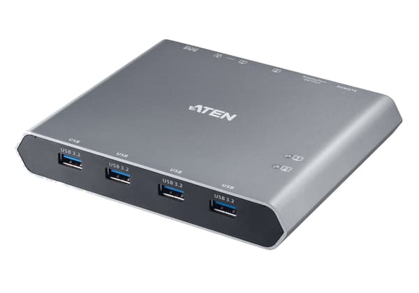 2-porttinen 4K USB-C KVM-telakkakytkin PD100W