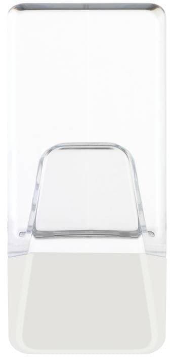 Krok POWERSTRIPS transparent L vit /8st /