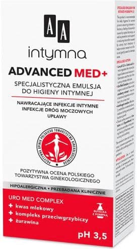 Oceanic AA Intim Specialiserad Emulsion för Intimhygien Advanced Med+ 300ml