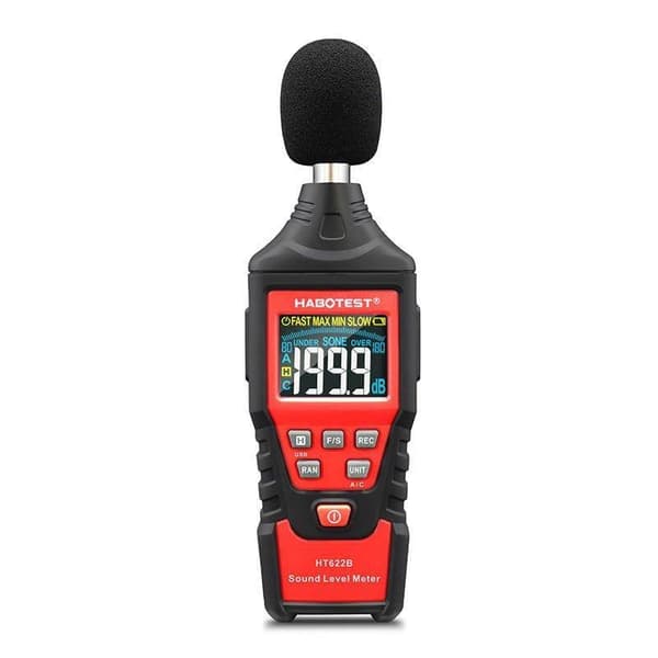Digital decibelmätare Habotest HT622B USB A/C