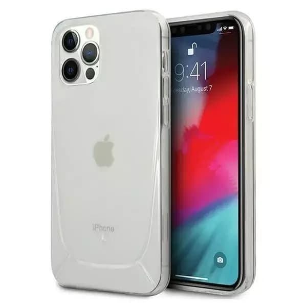 Mercedes Line Cover til iPhone 12 Pro Max - Gennemsigtig