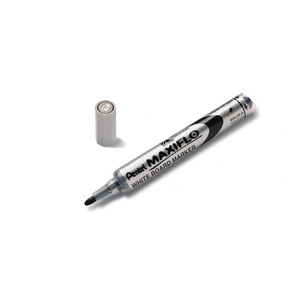 Pentel DRY MARKER MWL5S RUND ENDE SORT