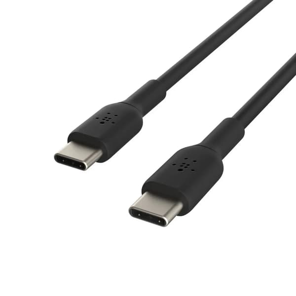 Belkin USB-C/USB-C Kabel 1m PVC, sort CAB003bt1MBK