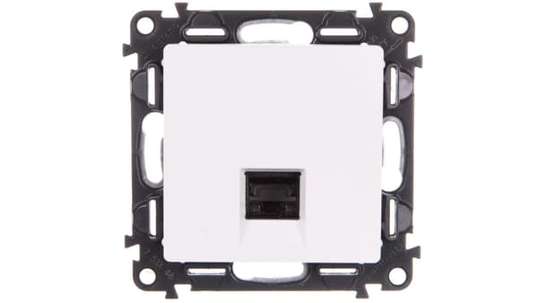 Legrand VALENA LIFE Datoruttag RJ45 Cat.6A STP vit (753148)
