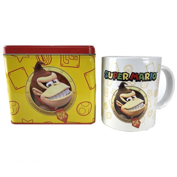 Nintendo Super Mario Bros Donkey Kong Krus + Sparebøsse sæt