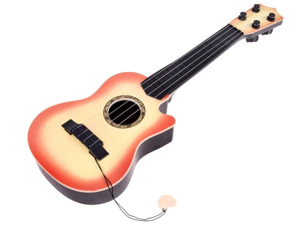 Liten 4-strängad gitarr för barn, plektrum IN0120