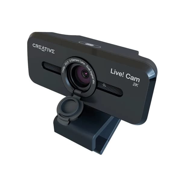 Creative Labs Creative Live! Cam Sync V3 Webbkamera 5 MP 2560 x 1440 pixlar USB 2.0 Svart