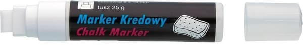 Kridtmarker 8x5 mm hvid TOMA