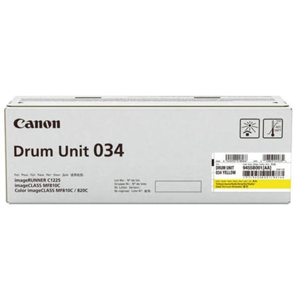 CANON Trumenhet 034 Gul