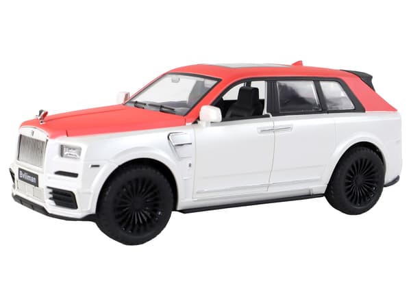 Auto R/C 1:20 Valkoinen ja Punainen Pilottiauto