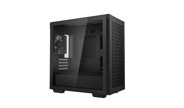 Deepcool CH370 Black, Micro ATX, Virtalähde mukana Ei
