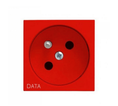 OSPEL45 Enkeltstik med/u DATA rød GK-1ZD/22