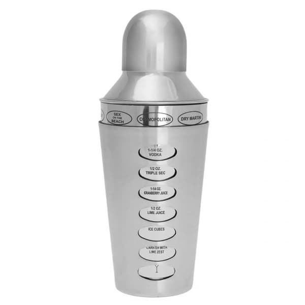 KingHoff COCKTAIL SHAKER 600ml PYÖRIVILLÄ KINGHOFF RESEPTEILLÄ KH-1393