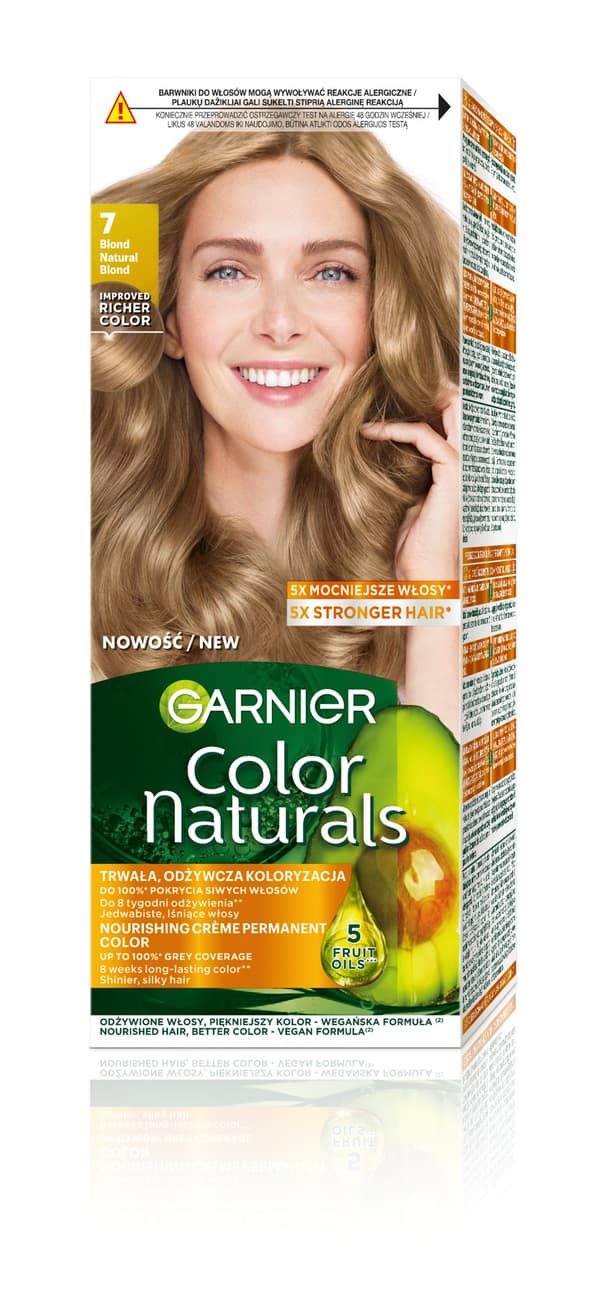 Garnier Color Naturals -hiusväri, sävy 7 Vaalea