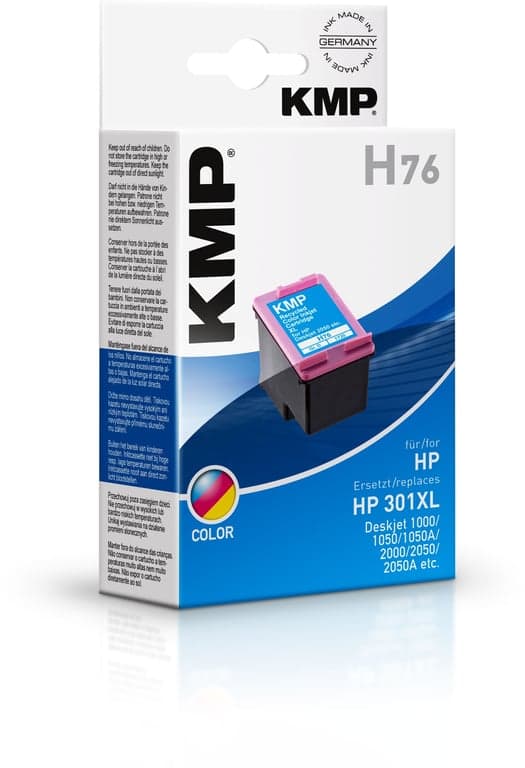 KMP H76 - farve (cyan, magenta, gul) -
