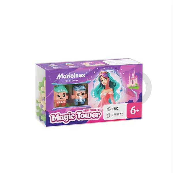 Mini Waffle 80 brikker Magisk Tårn