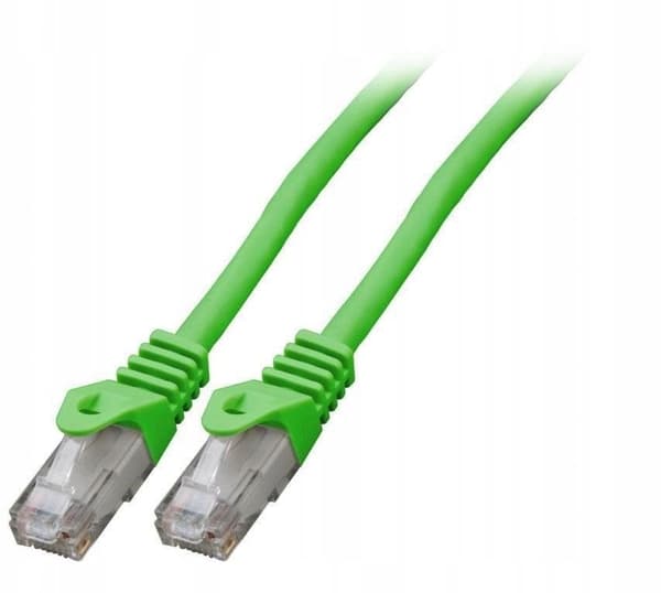 Patchkabel SecurityNet UTP kat.6 grøn 1m LSZH PC-6UTPLSZH-GN1