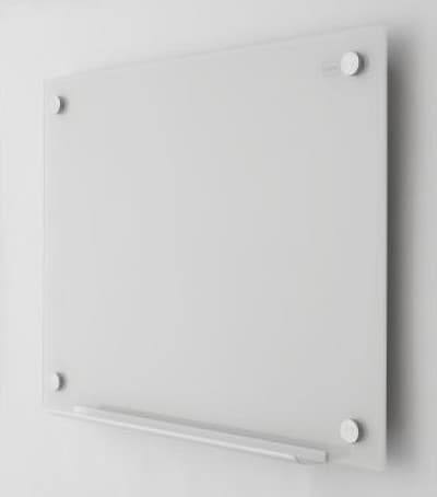 Nobo Diamond 450x450 glastavla vit