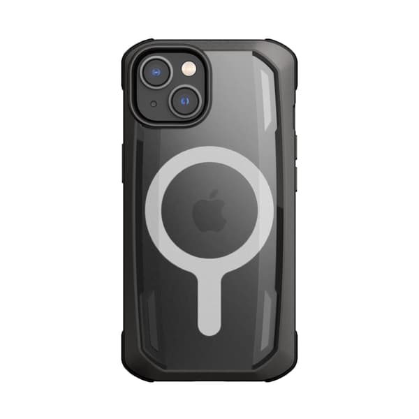 Raptic X-Doria Secure Case iPhone 14 Plus MagSafe-suojakuorella, musta