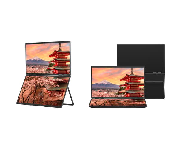 JAPANNEXT 60.5cm JN-DMD-IPS238F-C4 Dubbelmonitor FHD