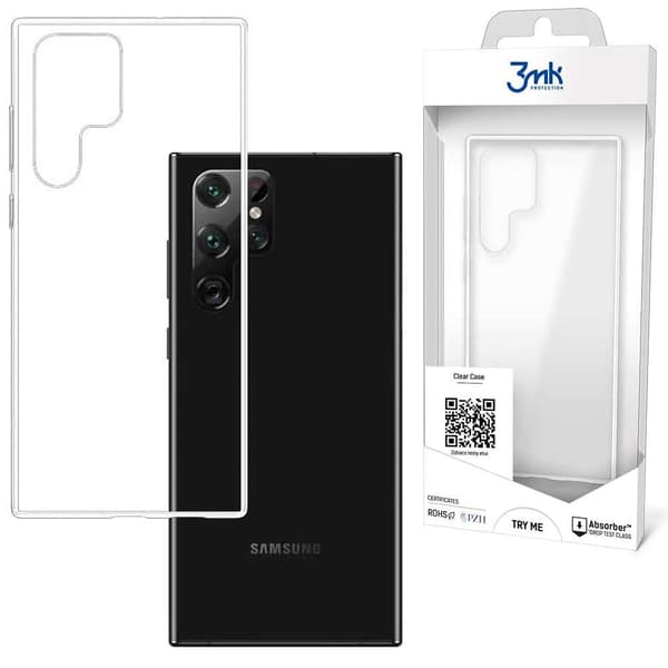 3mk Clear Case Sam S908 S22 Ultra