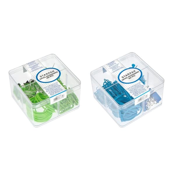 Kontortilbehør 160 stk. Kontormix kol STARPAK