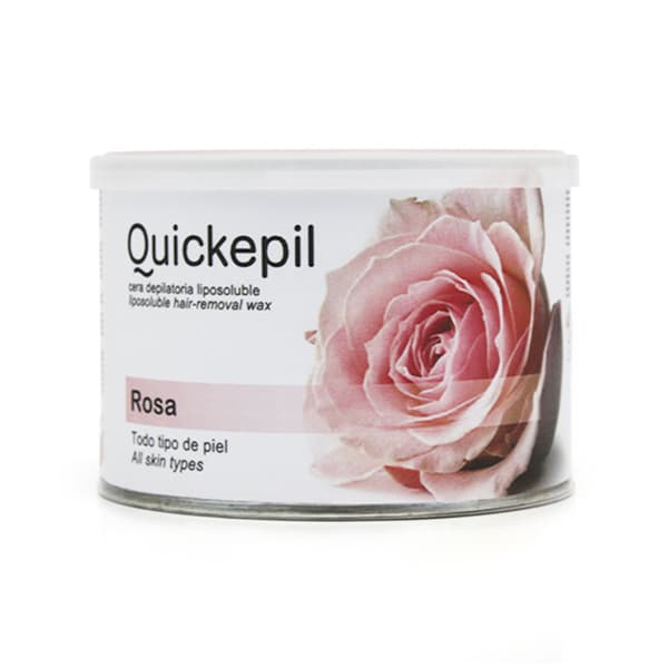 Quickepil depilationsvoks rose dåse 400 ml
