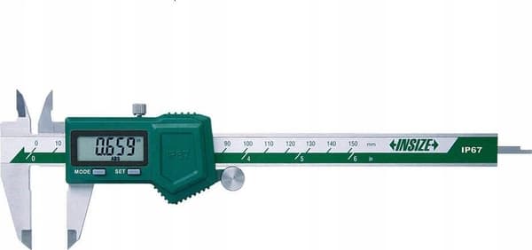 INSIZE TYÖNTÖMITTA 200 DIGITS. 8 IP67 3V/ABS/NELIÖTELAT/SERT..