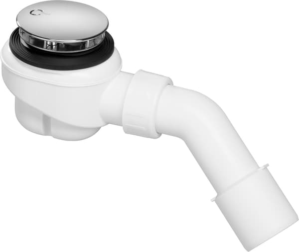 Viega sifon Domoplex duschkar med lock 52mm krom (126582)