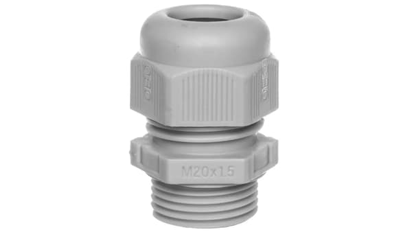 Polyamid kabelholder M20 IP68 V-TEC VM20 lysegrå 2022847