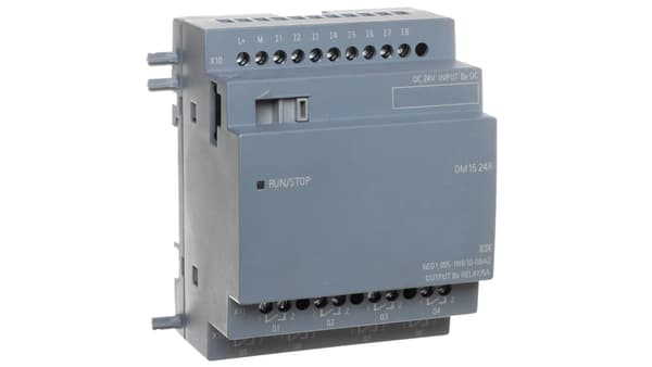 Modulexpansionsströmförsörjning 24V DC 8 digitala ingångar 24V DC 8 reläutgångar 4TE 6ED1055-1NB10-0BA2