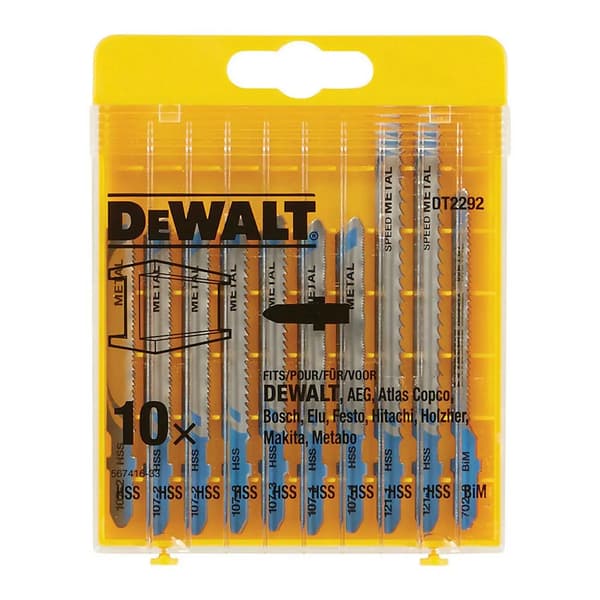 Savklinge Dewalt DT2292-QZ Metal 10 Stykker
